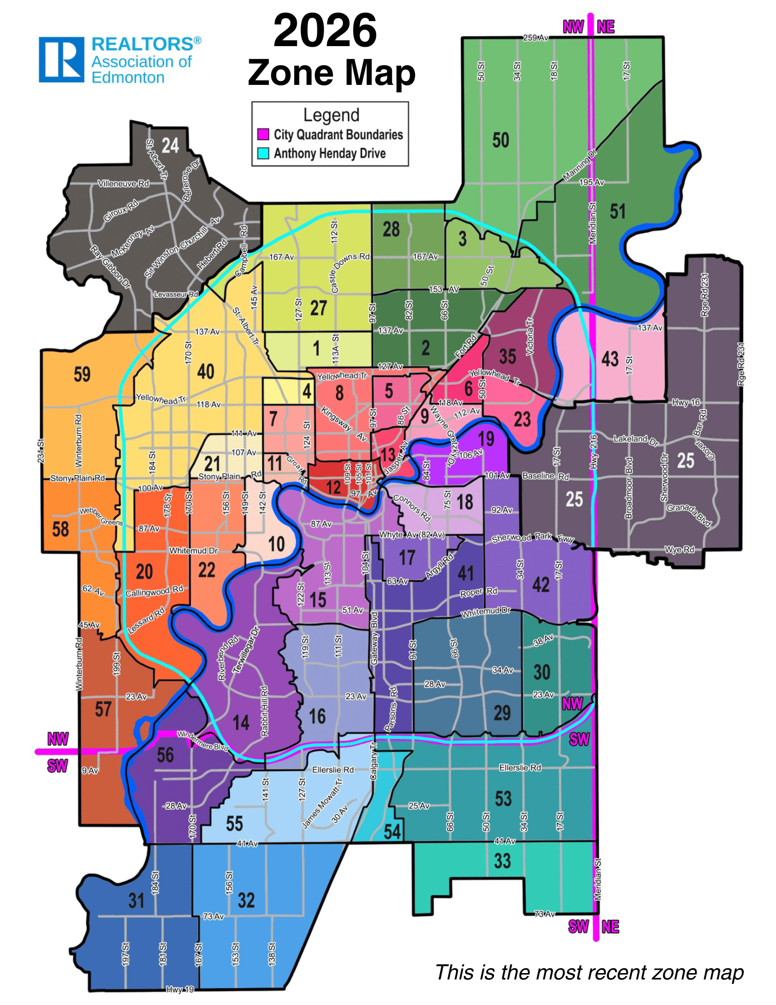 Michael Pavone Realty Group Edmonton Luxury Sales Expert Boutique 2026 Zone Map 